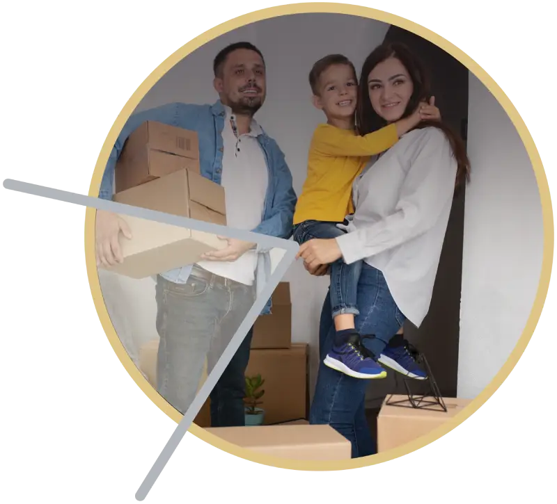 Celebrating a successful property purchase or rental from Visionary Homes estate agent.